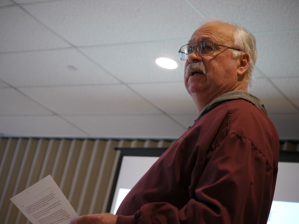 Friends of Northern Lake Champlain president Kent Henderson, 2-7-2020